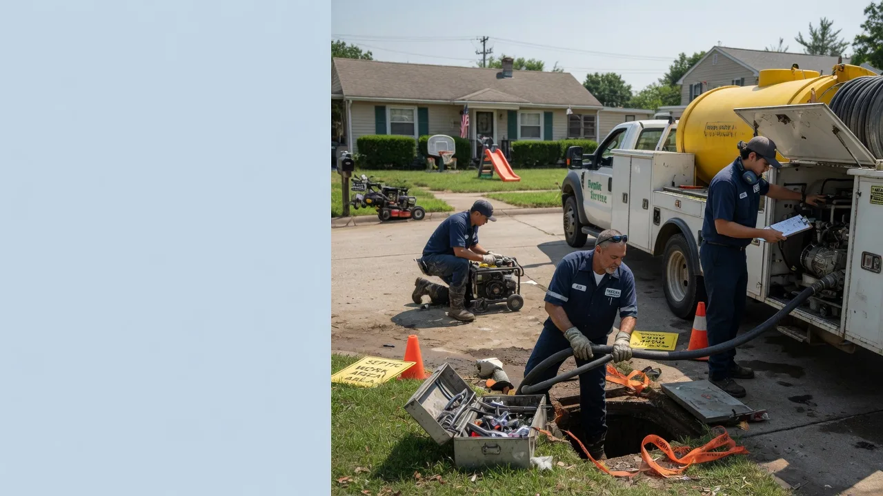 Septic Tank Pumping in White Hall, IL near me